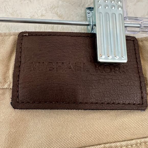 Michael Kors Parker Slim Fit Khaki Classic Jeans Pants Mens Size 30 x 32  ** - Picture 13 of 13